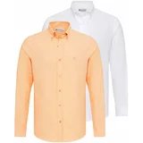 Dandalo Košulja narančasta / bijela