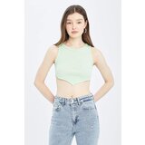 Defacto Super Crop Corduroy Knitted Singlet | Shoptok.si