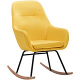 Furnova Gugalni stol gorčično rumeno blago, (21925548) | Shoptok.si