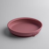 Tommee Tippee EasiStick™ Silicone Weaning Plate krožnik s priseskom 4m+ Pink 1 kos | Shoptok.si
