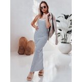 DStreet Sukienka one size maxi SUMMER LOVE biało-niebieska | Shoptok.si
