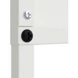 Dekorativna ploča za vrt Bijela 32 x 140 cm | shoptok.hr