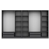 Hanah home kale - 5046 anthracite wardrobe | ePonuda.com