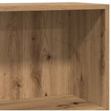  Regal za knjige boja hrasta 60 x 24 x 76 cm konstruirano drvo | shoptok.hr