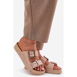 Zaxy Women's Smooth Scented Slippers Beige | Eponuda.ba