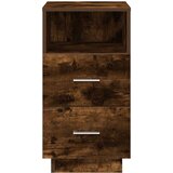  Noćni ormarići 2 kom s 2 ladice dimljeni hrast 36x36x68 cm | shoptok.hr