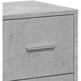vidaXL Komoda betonsko siva 60x31x84 cm inženirski les | Shoptok.si
