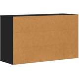  Strani šal Črna 100 x 35 x 59 cm Konstruiran les, (5000107968) | Shoptok.si