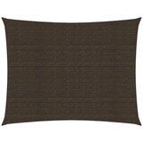  Senčno jadro 160 g/m² rjavo 6x7 m HDPE, (20965475) | Shoptok.si