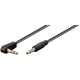 ugaoni kabal 3.5mm muški 3PIN GOOBAY 1m