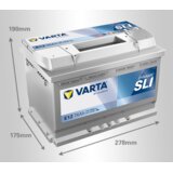 Varta akumulator dynamic sli, 12V, 74Ah Cene
