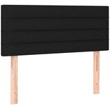 box spring s madracem LED crni 90x190 cm od tkanine | shoptok.hr