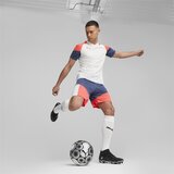 Puma Športne hlače 'IndividualCUP' golobje modra / svetlo rdeča / bela | Shoptok.si