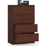AKORD Komoda, 4 Predali, Wenge, (5000332073) | Shoptok.si