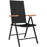  9-dijelni vrtni blagovaonski set crni | shoptok.hr