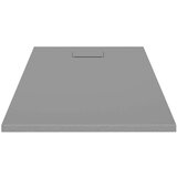 vidaXL Kad za tuš SMC siva 120x70 cm | Shoptok.si