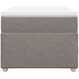 vidaXL Box spring postelja z vzmetnico taupe 100x200 cm blago, (21292011) | Shoptok.si