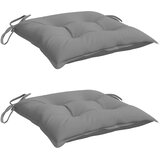  Jastuci za stolice 2 kom sivi 50 x 50 x 7 cm od tkanine Oxford | shoptok.hr