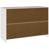  Kreveta Drammen Bijelo 114 x 43 x 75,5 cm Čvrsto borovo drvo | shoptok.hr