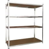 Ehomestorage Garažna metalna polica na 4 nivoa 160x160x40cm Cene