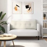 Jastuk za leđa Krema 140 x 24 x 50 cm Baršun | shoptok.hr