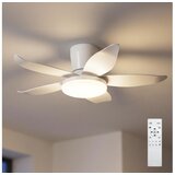 Brilagi LED prigušiva stropni ventilator LED/32W/230V prečnik 95 cm beo + daljinski upravljač Cene