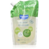 Mustela® BIO gel za pranje tijela i kose za djecu od rođenja zamjensko punjenje 400 ml | shoptok.hr