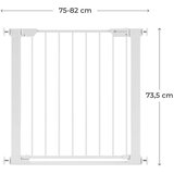 Kinderkraft sigurnosna ograda safe snap™ white | shoptok.hr