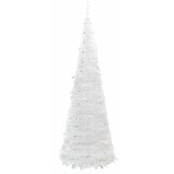  Umjetno božićno drvce 50 LED žarulja bijelo 120 cm | shoptok.hr