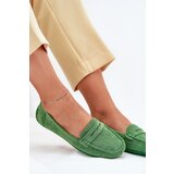 Boto Women's Suede Moccasins Green Lenvie | shoptok.hr