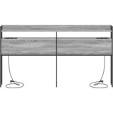  Skladišno uzglavlje Sivi hrast sonoma 180 cm Konstruirano drvo | shoptok.hr