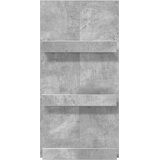  Polica za časopise s policom Betonski sivi 51 x 11 x 102 cm | Eponuda.com