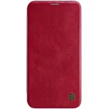 Nillkin preklopna torbica QIN za iPhone 12 Mini rdeč