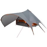  Teepee šator za 7 osoba Siva i narančasta 600 x 600 x 347 cm | shoptok.hr