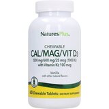 Nature's Plus Kalc/magn/vit. D3 s vit. K2 - Okus vanilije | shoptok.hr