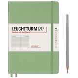 Amphora Agenda Medium A5 Hardcover, Leuchtturm, 251 PG, Zelena Cene