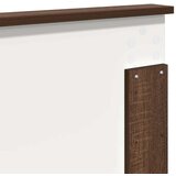  Uzglavlje s uzglavljem Smeđi hrast 135 cm Konstruirano drvo | shoptok.hr