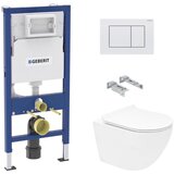 Geberit KOGEDSLINEWC01TD30W S-Line WC školjka s kompletom Duofix 458.103.00.2 Delta30 | Shoptok.si