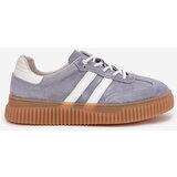 Boto Suede Women's Sneakers On Platform Blue Venera | shoptok.hr