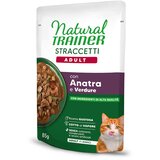  Ekonomično pakiranje Natural Trainer Straccetti Adult trakice u umaku 44 x 85 g - Pačetina | shoptok.hr