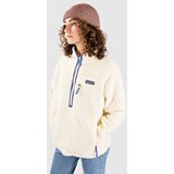 Patagonia Retro Pile Marsupial Half-Zip Fleece Sweater natural | Shoptok.si