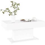  Stolić za kavu bijeli 96 x 50 x 45 cm od konstruiranog drva | shoptok.hr