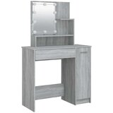  Toaletni stolić LED boja hrasta sonome 86,5x35x136 cm | shoptok.hr