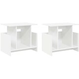 TV stalak 2 pcs Bijelo 50 x 35 x 45 cm Konstruirano drvo | shoptok.hr