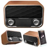 akumulatorski 2000mAh bluetooth FM radio USB AUX