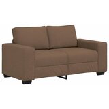  Dvodijelni set sofa s jastucima, smeđa tkanina | shoptok.hr