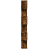 Pregrada regal za knjige 6 razina hrast 70x24x193 cm drveni | Eponuda.com