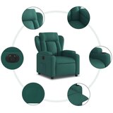  Električni naslonjač od tkanine tamnozeleni | shoptok.hr