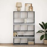 vidaXL Knjižna omara siva sonoma 100x33x156,5 cm inženirski les | Shoptok.si