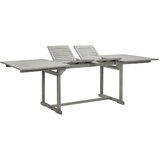 vidaXL Vrtni blagovaonski stol (160 - 240)x100x75 cm od drva bagrema Cijene